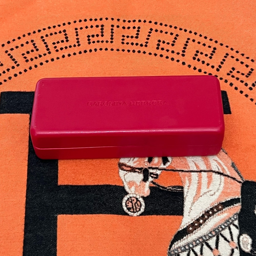 Carolina Herrera eyeglass case